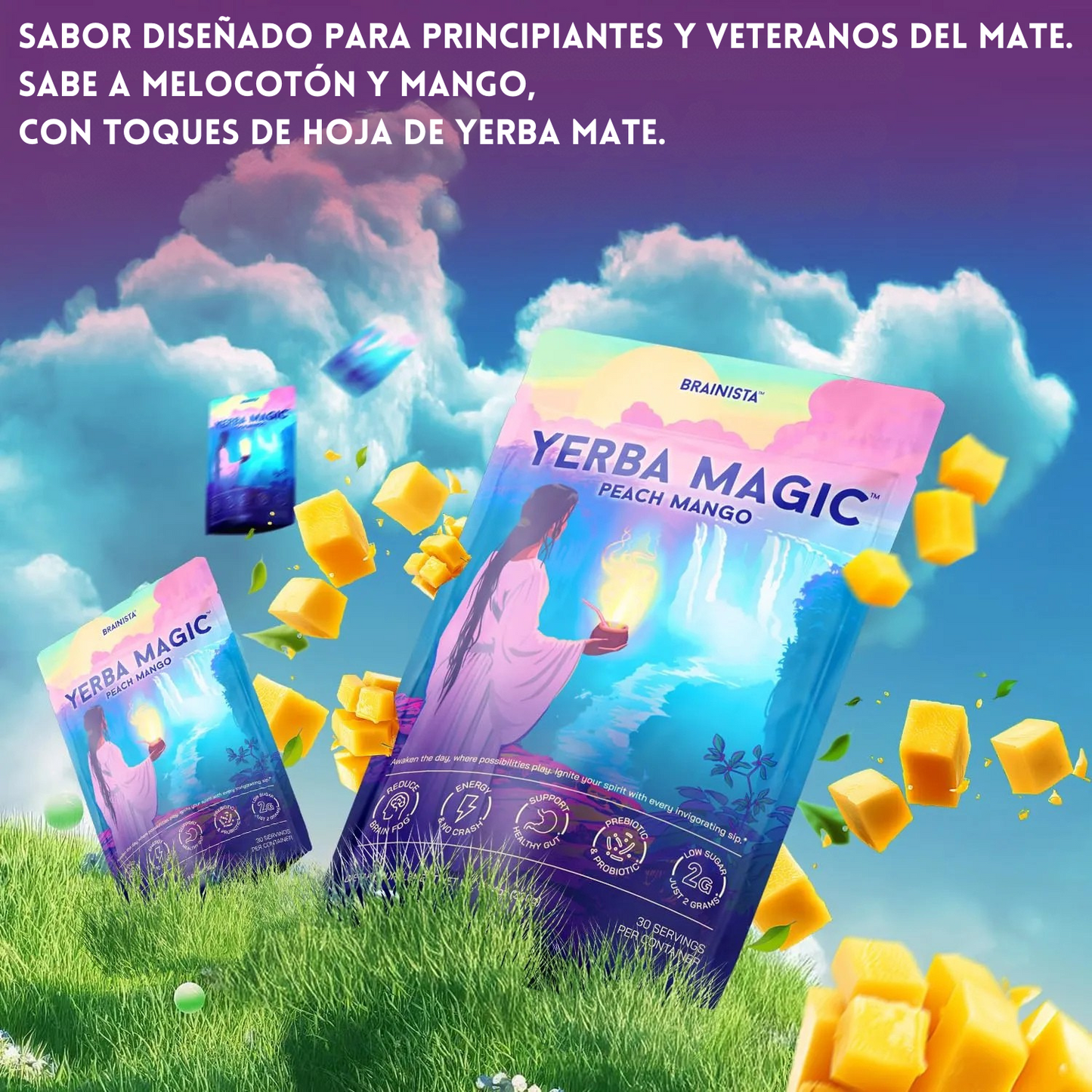 🍑Yerba Magic “BRAINISTA”  ¡No esperes más! Empieza hoy a sentir la diferencia!🔥