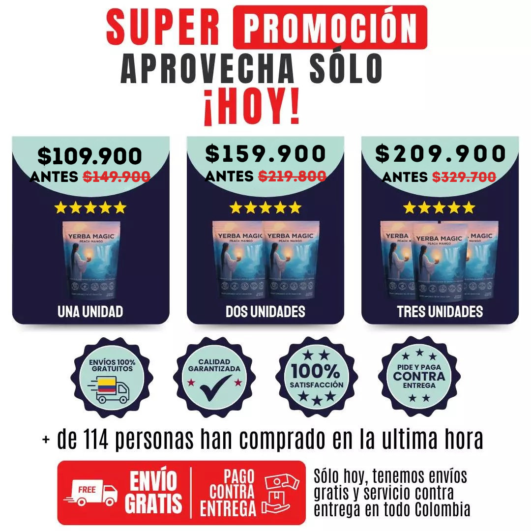 🍑Yerba Magic “BRAINISTA”  ¡No esperes más! Empieza hoy a sentir la diferencia!🔥