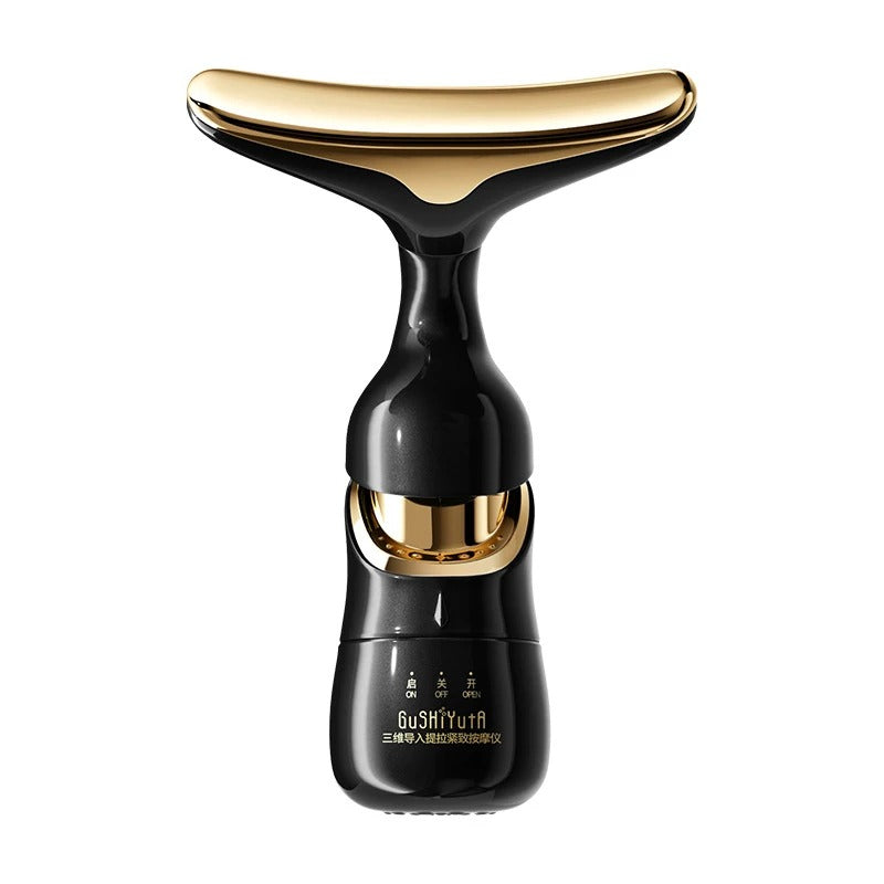 Masajeador facial 3 en 1 antiarrugas
