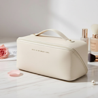 Cosmetiquera Premium "Open-Flat" de Gran Capacidad – La Revolución en tu Rutina de Belleza