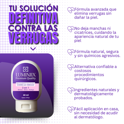 ✨ Luminiix: ¡Aprovecha hasta 50% de descuento y elimina tus verrugas hoy! 🛒  OFERTA EXCLUSIVA POR TIEMPO LIMITADO 🔥