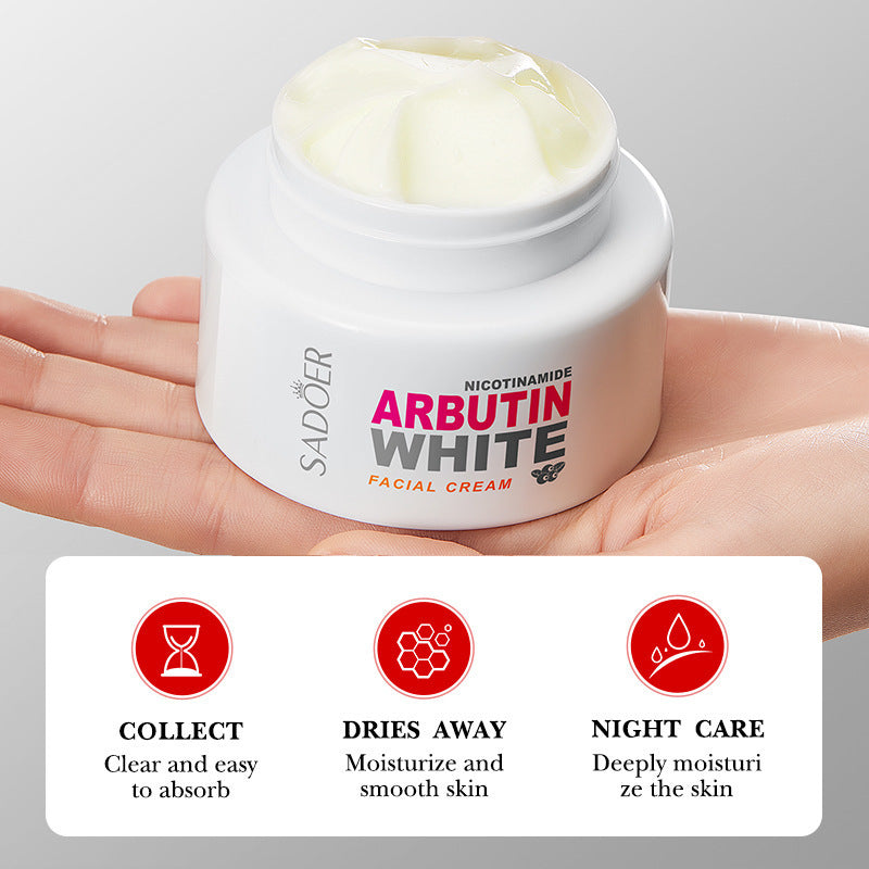 🔥 OFERTA EXCLUSIVA POR TIEMPO LIMITADO 🔥 Compra 1 y LLévate 3 unidades ARBUTIN WHITE Crema Aclarante 🎁 + ELIXIR Anti-Edad GRATIS