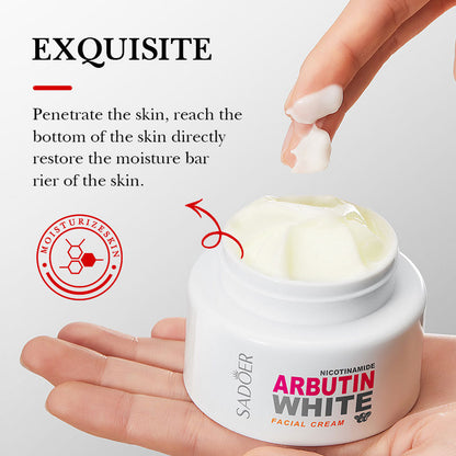 🔥 OFERTA EXCLUSIVA POR TIEMPO LIMITADO 🔥 Compra 1 y LLévate 3 unidades ARBUTIN WHITE Crema Aclarante 🎁 + ELIXIR Anti-Edad GRATIS