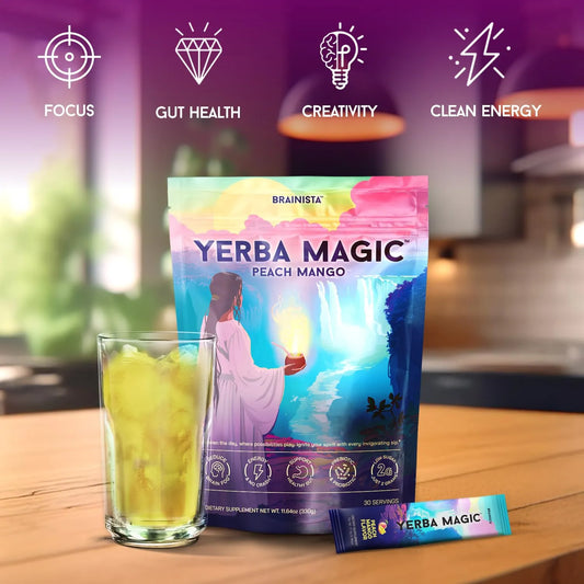 🍑Yerba Magic “BRAINISTA”  ¡No esperes más! Empieza hoy a sentir la diferencia!🔥