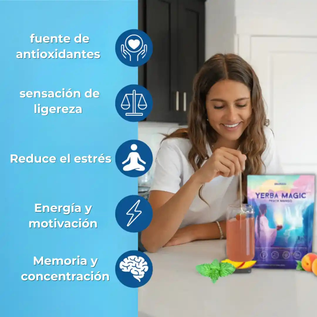 🍑Yerba Magic “BRAINISTA”  ¡No esperes más! Empieza hoy a sentir la diferencia!🔥